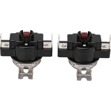 Manueller Temperaturregler, 2 Stück, Hochleistungs-thermostat (25 A, 250 V), U-förmige Abdeckung