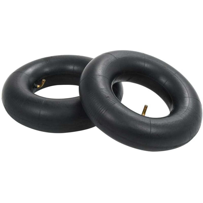 Schubkarrenschläuche, 2 Stück, 13x5.00-6 Gummi