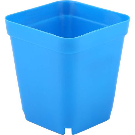 Pflanzkorb-dekoration, Korrosionsbeständiger Kunststofftopf, Für Umweltfreundliche Hausgartenprojekte, Wohnaccessoires, Dunkelblau