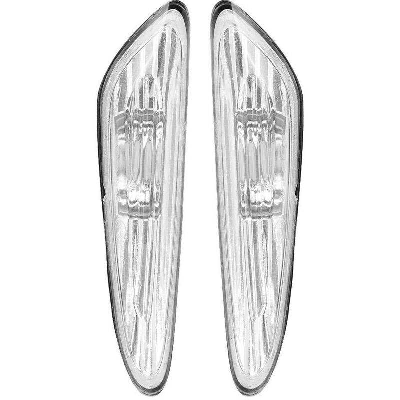 Blinker, 1 Paar Seitenblinker Scheinwerferabdeckung Oe: 63137165915 63137165916 Passend Für E46 325i [transparent]