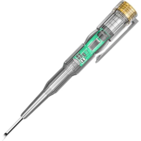 Wasserdichter, Intelligenter Spannungsprüferstift, Leistungsdetektor, Elektrischer Prüfstift Mit Heller Led-leuchte, Elektrisches Anzeigegerät, Schraubendreher