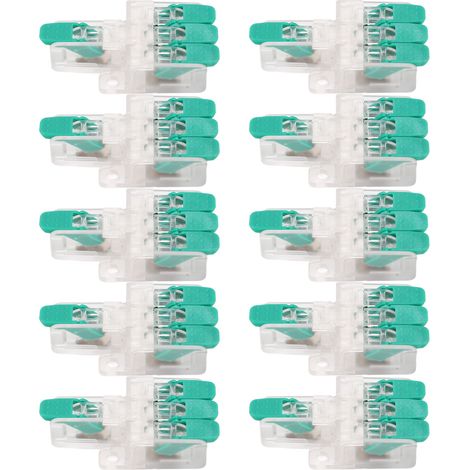 Y613g-drahtverbinder, 1 Eingang, 3 Ausgänge, Flammhemmender Leiter Für 20 Awg, 41 A, 450 V, 10 Stück