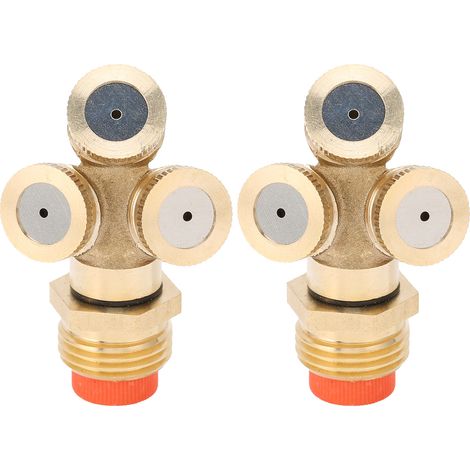 Zweiteiliger G1/2-hochdruck-sprinkler Mit 3-loch-bewässerungsdüse Und Filtergewebe Für Den Garten