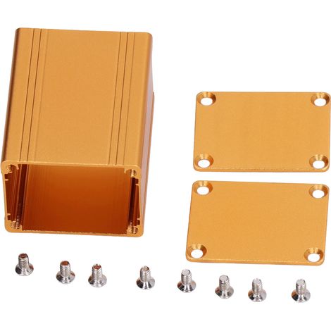 Projektgehäuse Aus Aluminiumlegierung, Integriertes Kühlgehäuse, Diy-elektronikanschlussdose