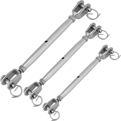 Edelstahl-riggschrauben-klauenspanner Mit Geschlossenem Gehäuse Für Boote Und Yachten (m8)