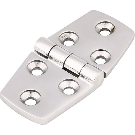 76 X 38 Mm Edelstahl-scharnier Für Bootskabinentüren (flächenbündig)