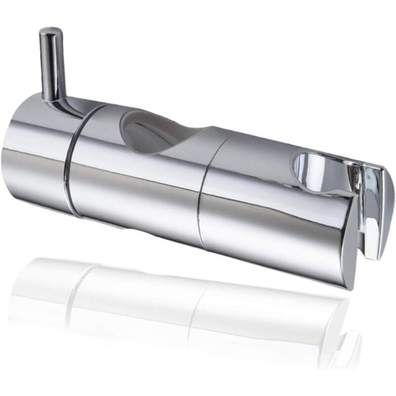 Duschkopfhalterung, Saugnapf-handbrausehalterung, Wandmontage-duschkopfhalterung (22 Mm, Silber)