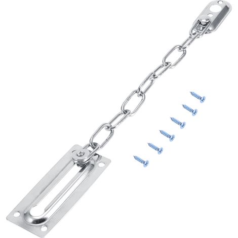 Sicherheits-türriegel Aus Edelstahl Mit Schrauben (silber)