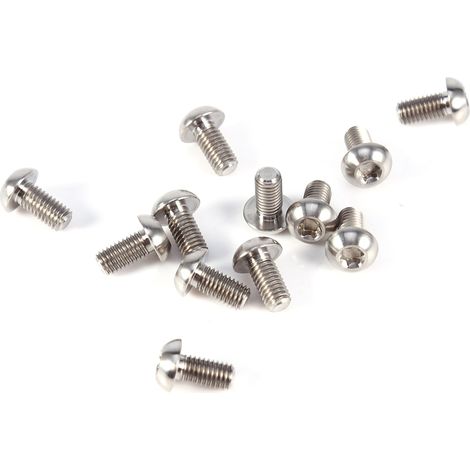 T25-torx-schrauben Aus Titanlegierung, Fahrradscheibenbremsschrauben (silber), 12 Stück