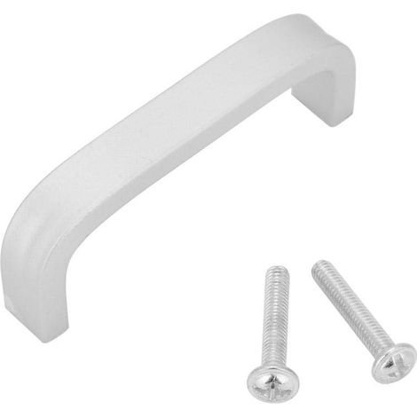 Schlichter Möbeltürbeschlag Aus Massiver Silberfarbener Aluminiumlegierung (192 Mm)