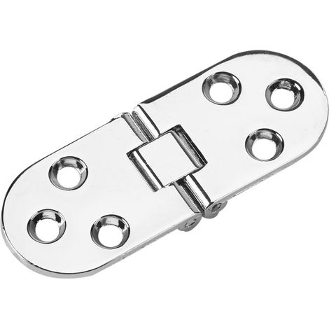 8030 Mm Zinklegierung, Abgerundete Kante, Nähmaschinen-klapptisch-möbelscharnier, Silber