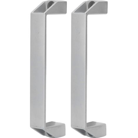 Türgriff Aus Aluminiumlegierung, 2 Stück, 180 Mm Lochabstand, Hochfest, Für Schranktüren, Moderne Türen, Silberfarben