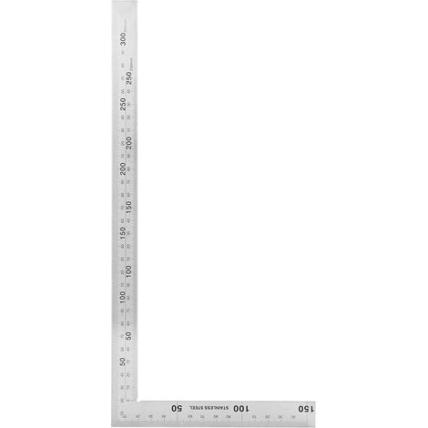 90-grad-winkelmesser/quadratmesswerkzeug Aus Edelstahl 300x150mm(01)