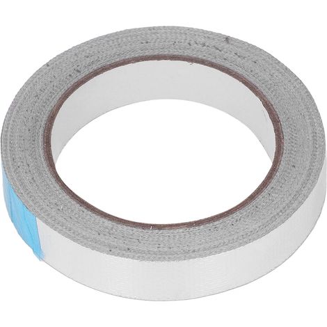 Hitzebeständiges, Silberfarbenes Aluminiumfolienklebeband Zur Reparatur Von Lüftungskanälen Und -isolierungen, 20 Meter Lang, 20 Mm Breit