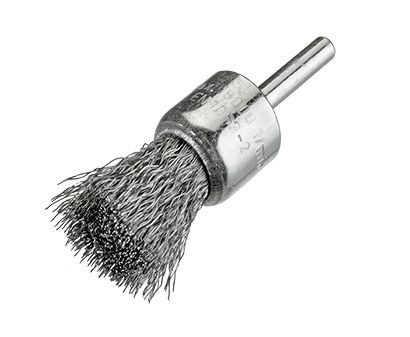Osborn Bürste Aus Gewelltem Stahldraht, 6 Mm Schaft Und Ø 0,50 Mm Borsten.