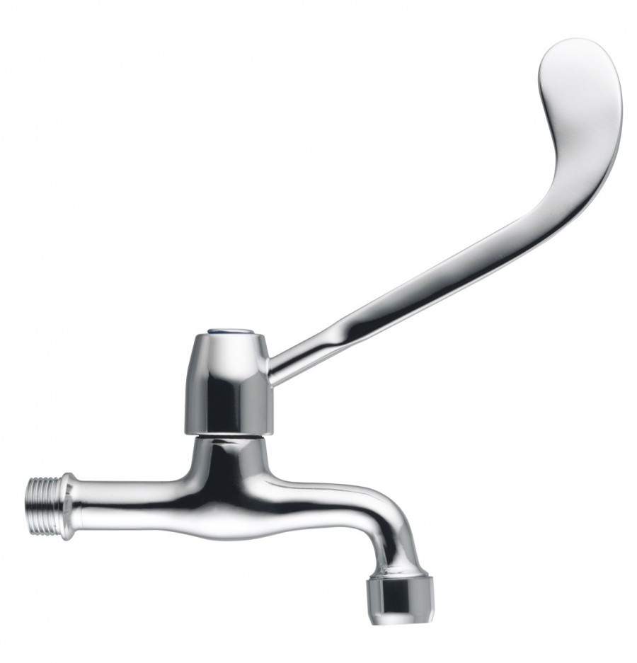 Wand-spülbeckenmischer Mit Klinischem Hebel Porta & Bini 00452 Chrom