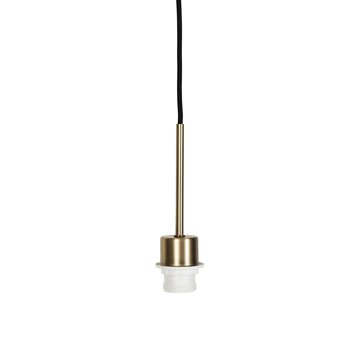 Moderne Hängelampe Bronze Mit Schwarzem Kabel - Combi 1