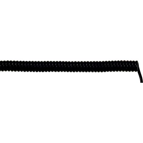 73220230 Spiralkabel Unitronic® Spiral 100 Mm / 400 Mm 12 X 0.14 Mm² Schwarz 1 St. - Lapp