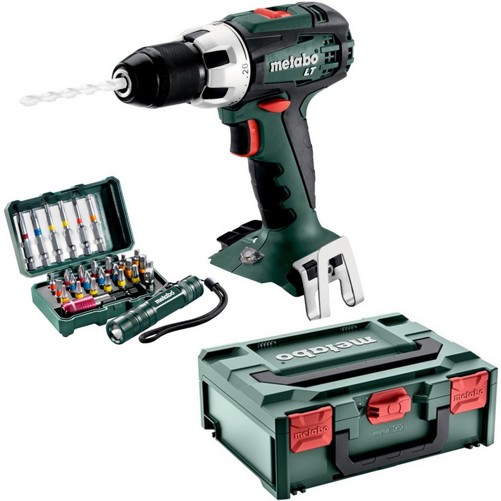 Metabo - Akku-bohrschrauber Bs 18 Lt Solo+ X + Bit-box 'sp' Kirchner Edition
