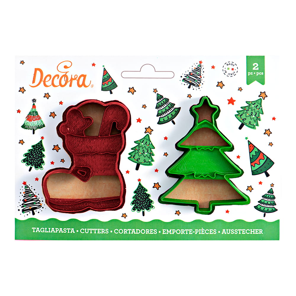 Weihnachtsbaum- Und Strumpfausstecher, 2 Stück