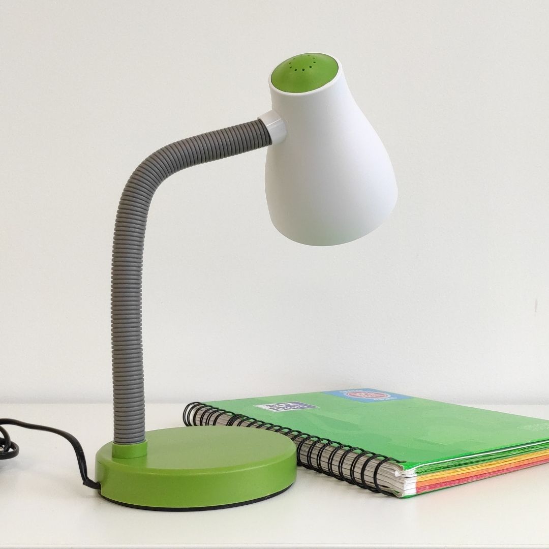 Schreibtischlampe Grün