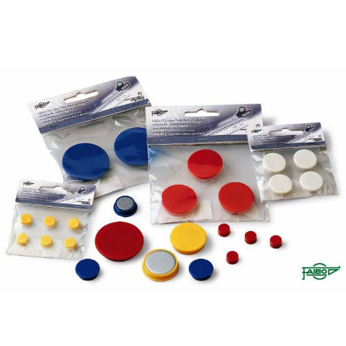 Magnete Faibo 60-30-07 Runde Form 3er Pack Blau