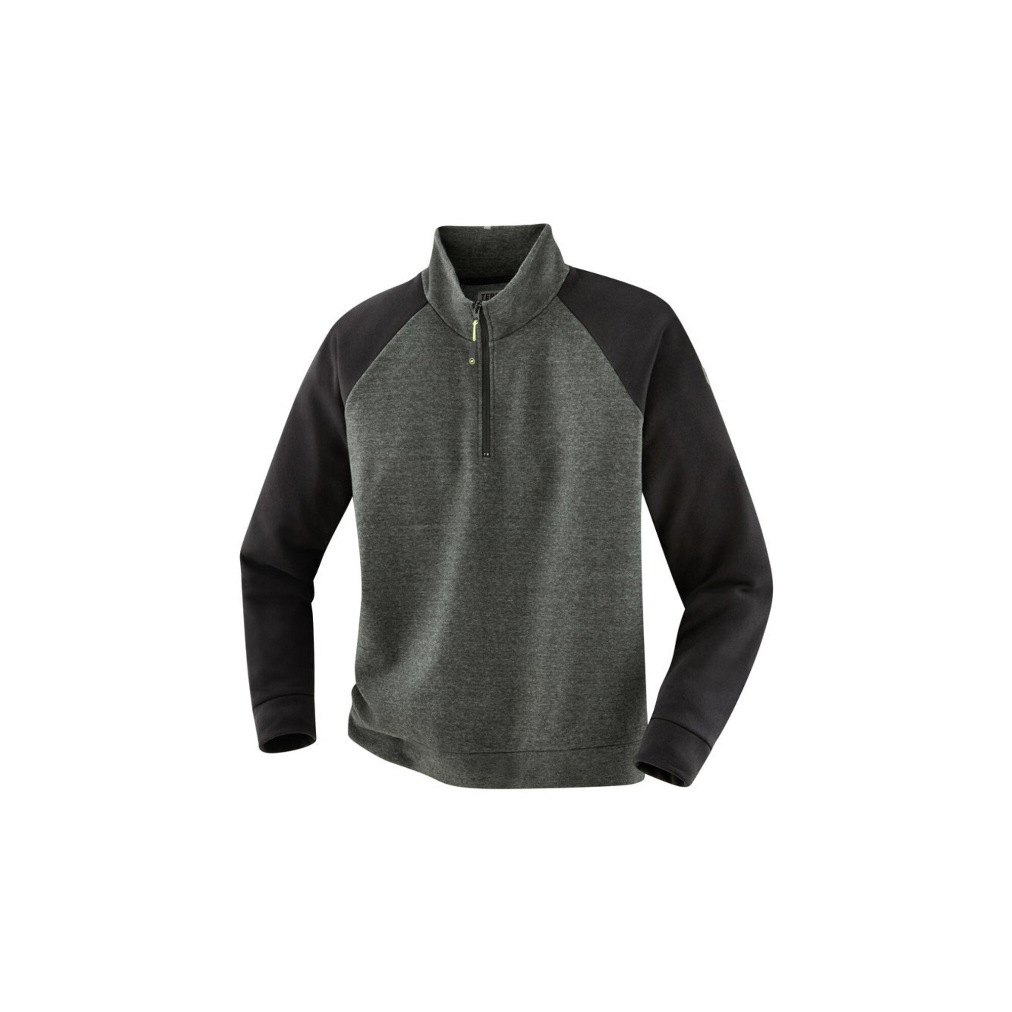 Sweattroyer Dunkelgrün/schwarz 80481 Gr. Xxl