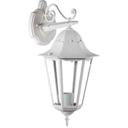 Wandlampe 'ermes Down B' Farbe Weiß