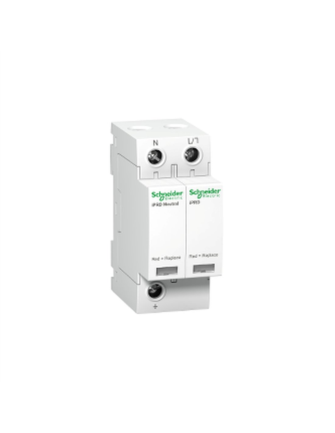 Überspannungsableiter Typ T2 1p+n 20ka 1,1kv 350v Iprd-20r-20ka-350v-1pn A9l20501