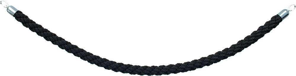 Vermes Securit Classic Satinschnur Schwarz 1,50 M