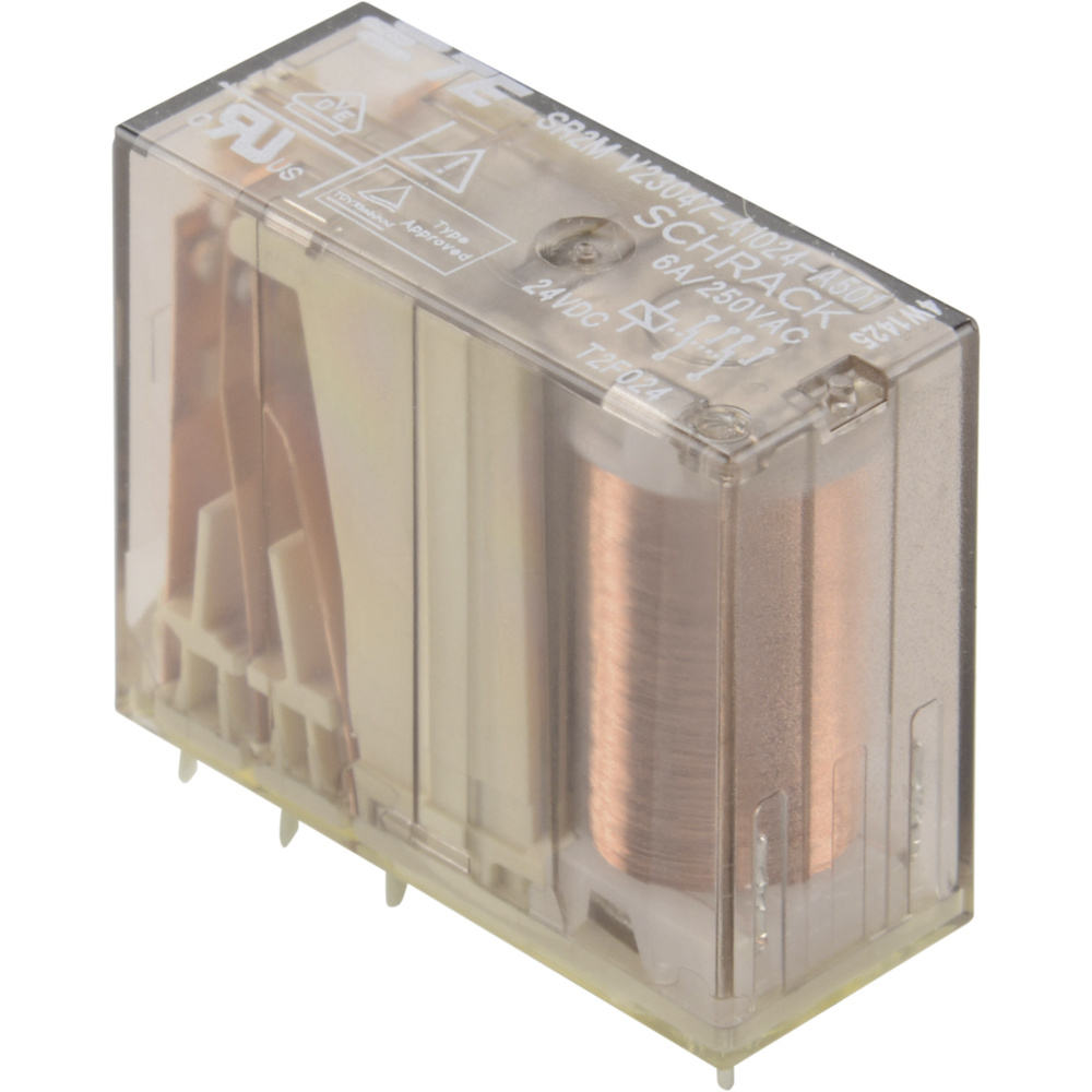 Te Connectivity - V23047-a1024-a501 Printrelais 24 V/dc 6 A 2 Wechsler 1 St.