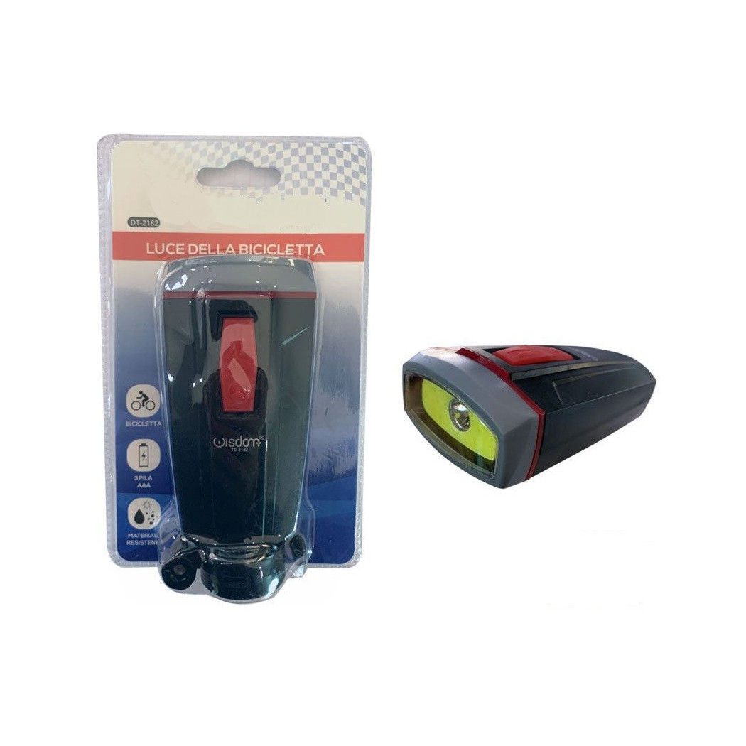 Trade Shop Traesio - Trade Shop - Lights Für Bicicletta Bicles Mit Support Torciare Enterprise Dt-2182 -
