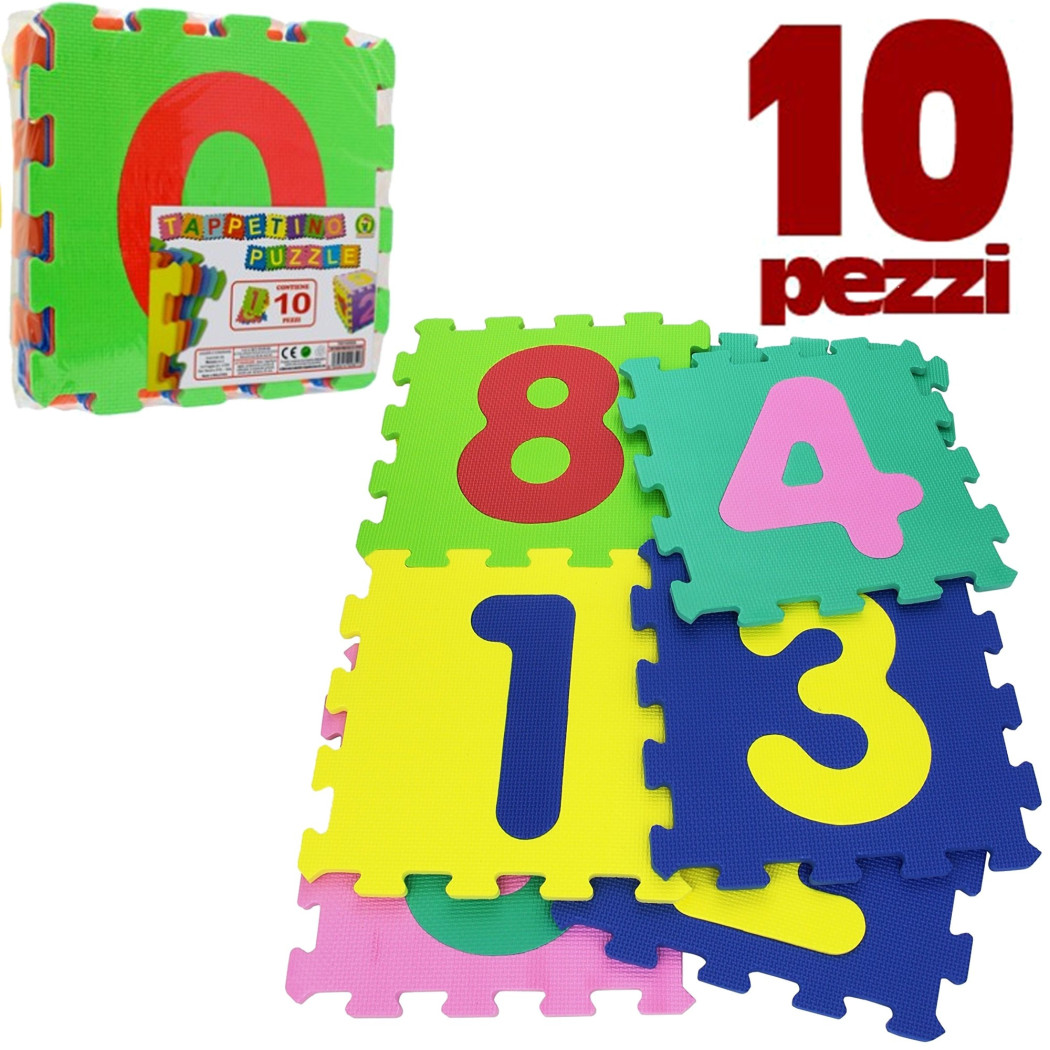 Trade Shop - Morbido Paviment 10 Mattonelle 30x30cm Quadrati Und Numers -