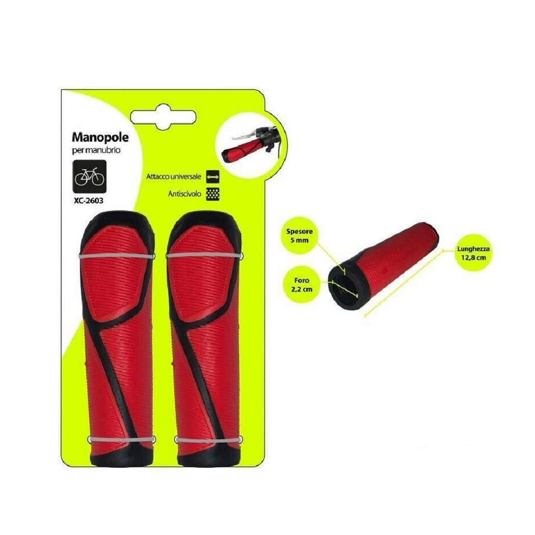 Trade Shop - Paar Universal Rutschfeste Fahrrad-lenkergriffe Xc-2603 -