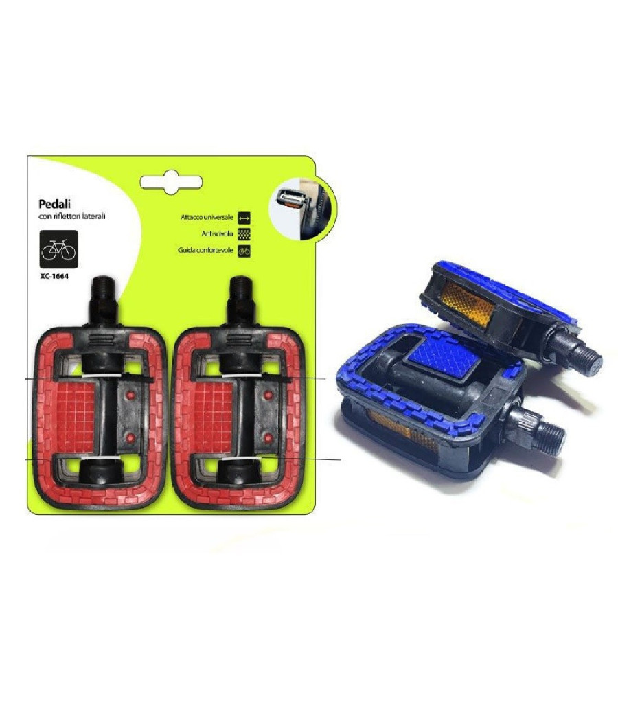 Trade Shop - Fahrradpedale Mit Reflexion Universal Anti-rutsch-angriff Xc-1664 -