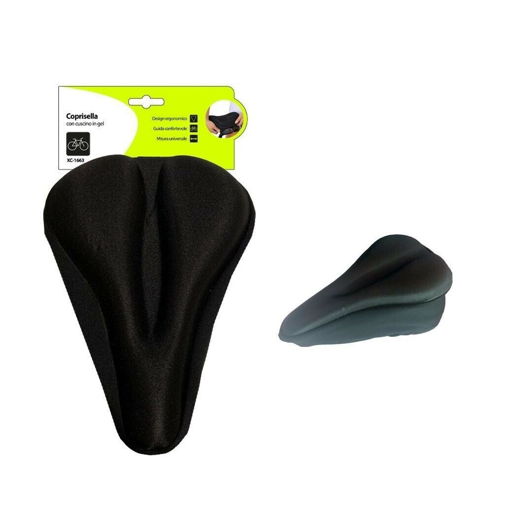 Trade Shop - Sattelbezug Sattelbezug Mit Gelkissen Fahrrad Xc-1663 -