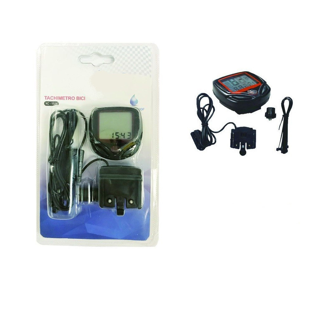 Trade Shop - Tachometer Für Fahrradfahrradcomputer Mit Digitaler Anzeige Radfahren Xc-1528 -