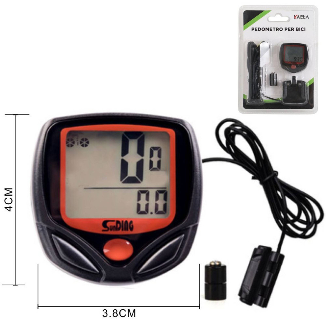 Trade Shop - Wettbewerbsfunktionen Biciclect Mit Display Lcd Bike Impermeabile -