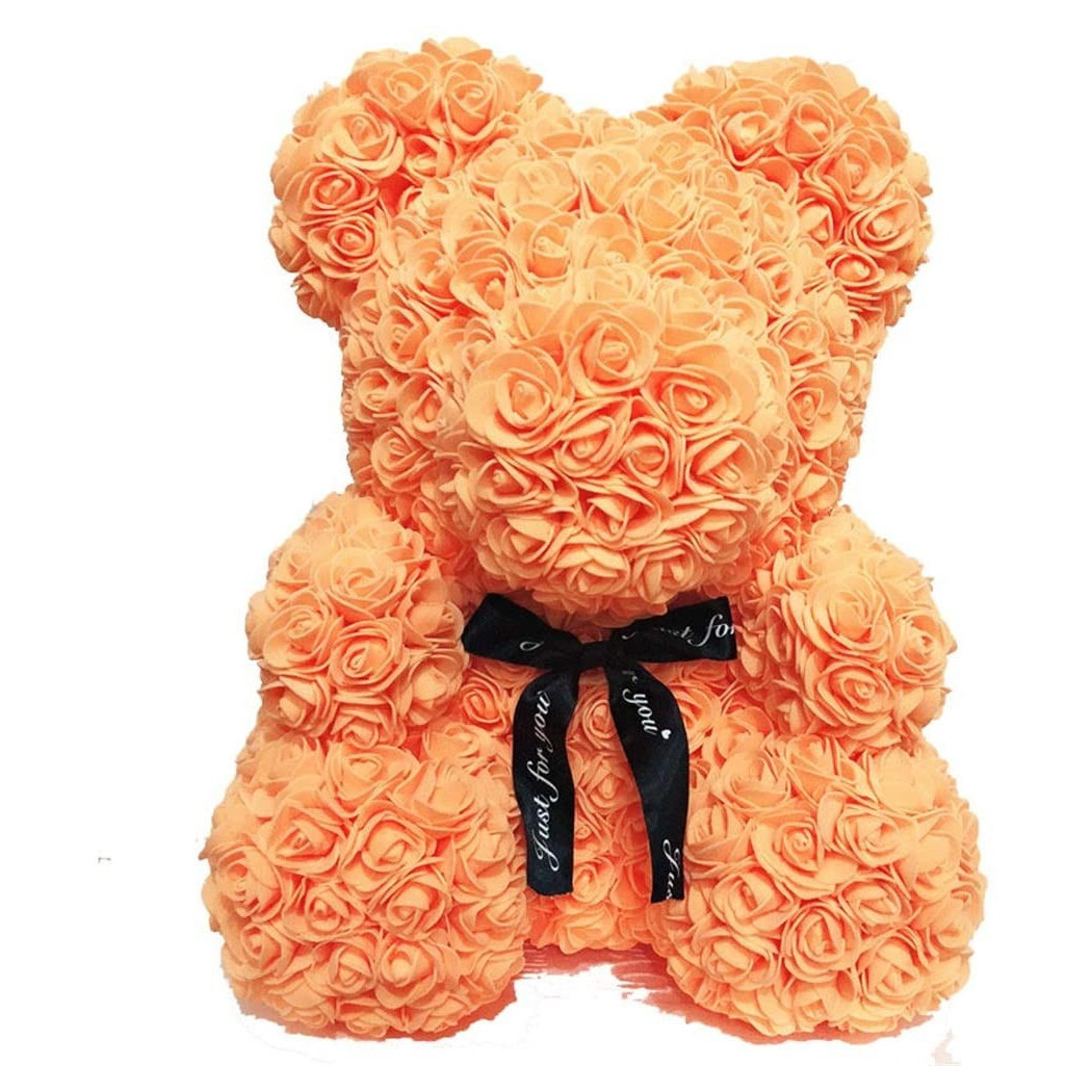 Trade Shop - Röderung Mit Artifikeln By 40cm In Regaler Konfekt - Orange