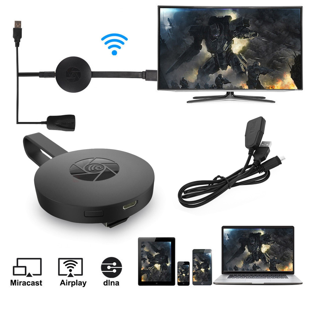 Trade Shop - Wireless Display Tv Hdmi 1080p Mirascreen Airplay -