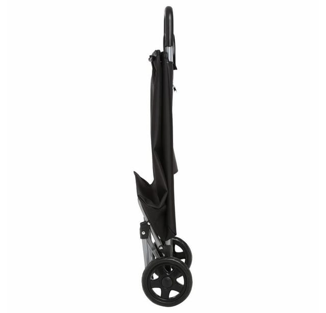 Einkaufswagen 2 Räder, 30 L., Schwarz