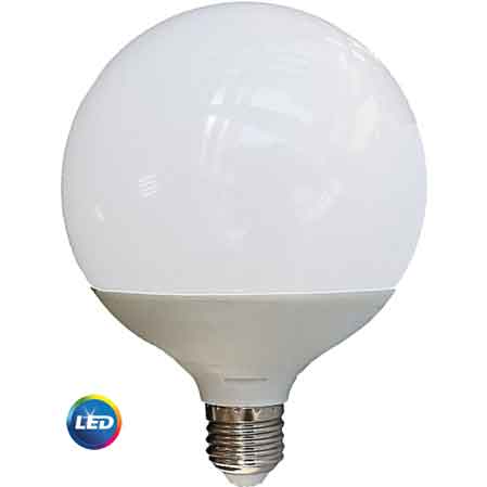 Led-lampe Modell 'globe' 15w - E27 - 1800 Lm - 4500 K