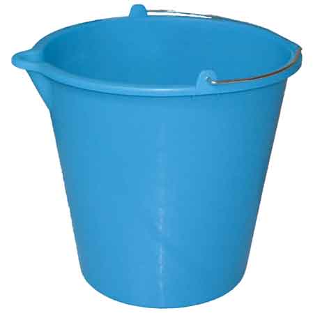 Eimer Mit Schnabel Blau 15 L