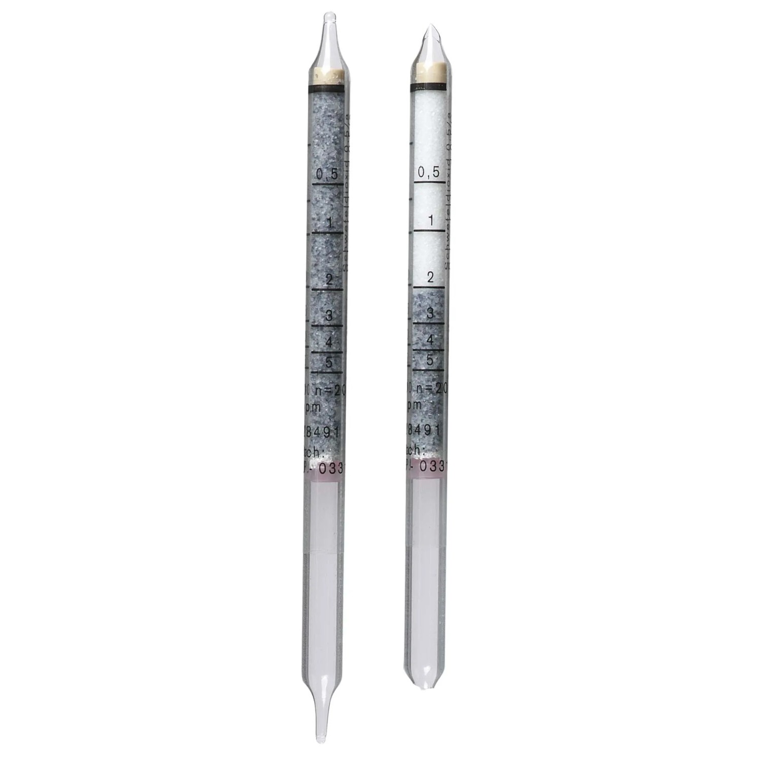 Dräger Röhrchen für Schwefeldioxid 0,5/a Klar