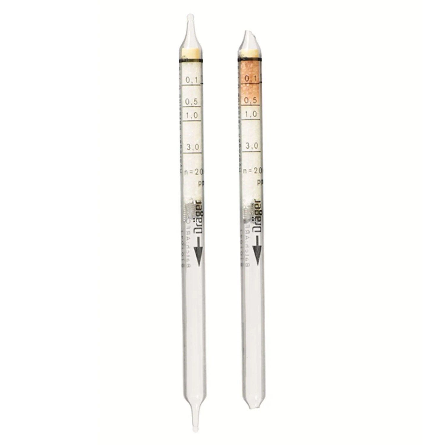 Dräger Röhrchen für Wasserstoffperoxid 0,1/a Klar