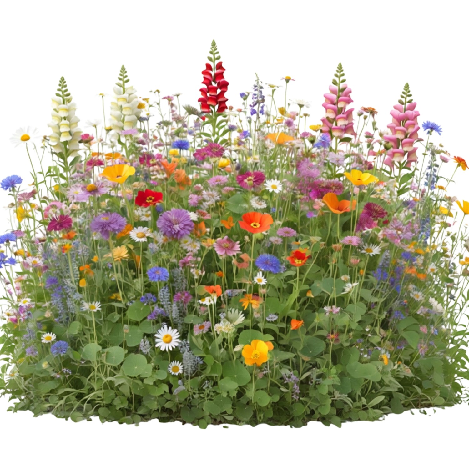 LaCaTho Blumenmischung Niedrig Schnittblumen Samen 600 Samen