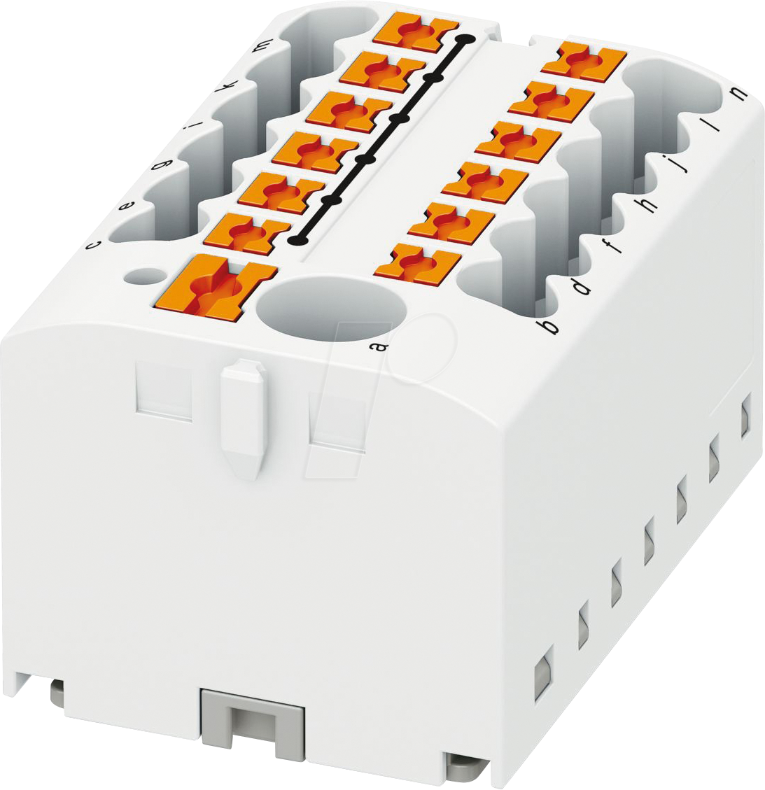 PHOE 3273364 - Verteilerblock PTFIX, 6/12x2,5, weiß