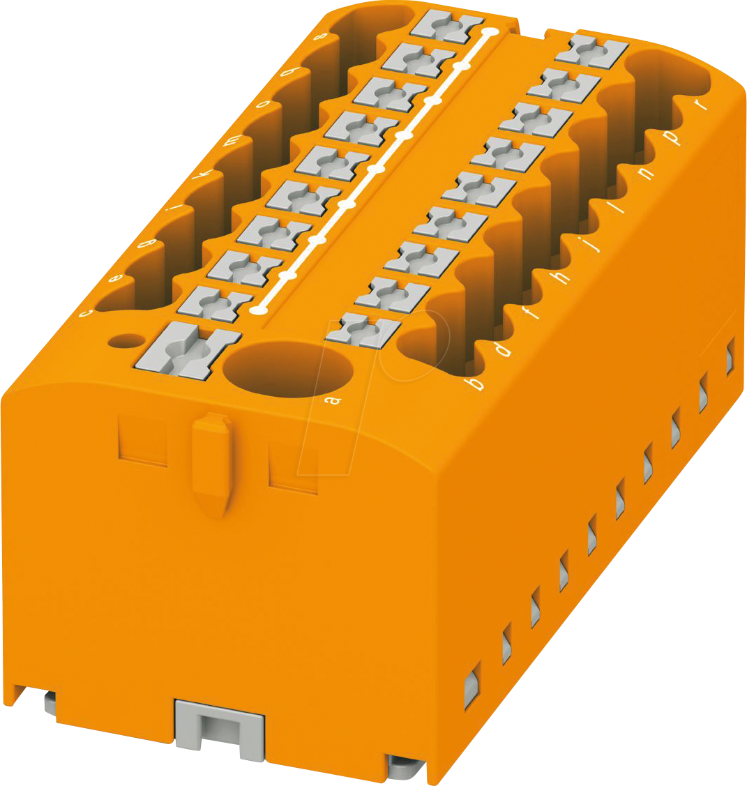 PHOE 3273392 - Verteilerblock PTFIX, 6/18x2,5, orange