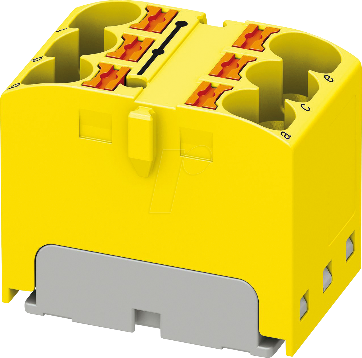 PHOE 3273796 - Verteilerblock PTFIX, 6x4, gelb