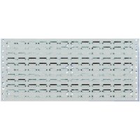 Schlitzplatte 495 x 457mm grau RAL 7035 Bild 2